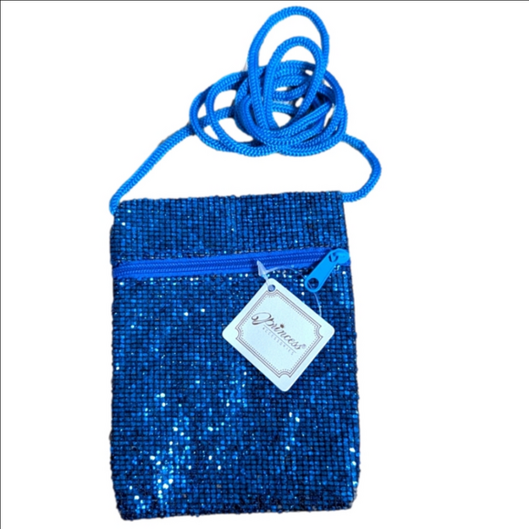 Princess Accessories Handbags - 5/$20!! Princess Accessories glitter crossbody coin purse